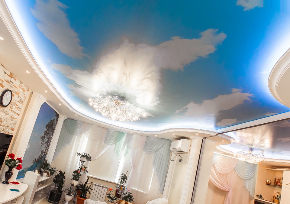 Заказать потолок с фотопечатью в г. Шадринск